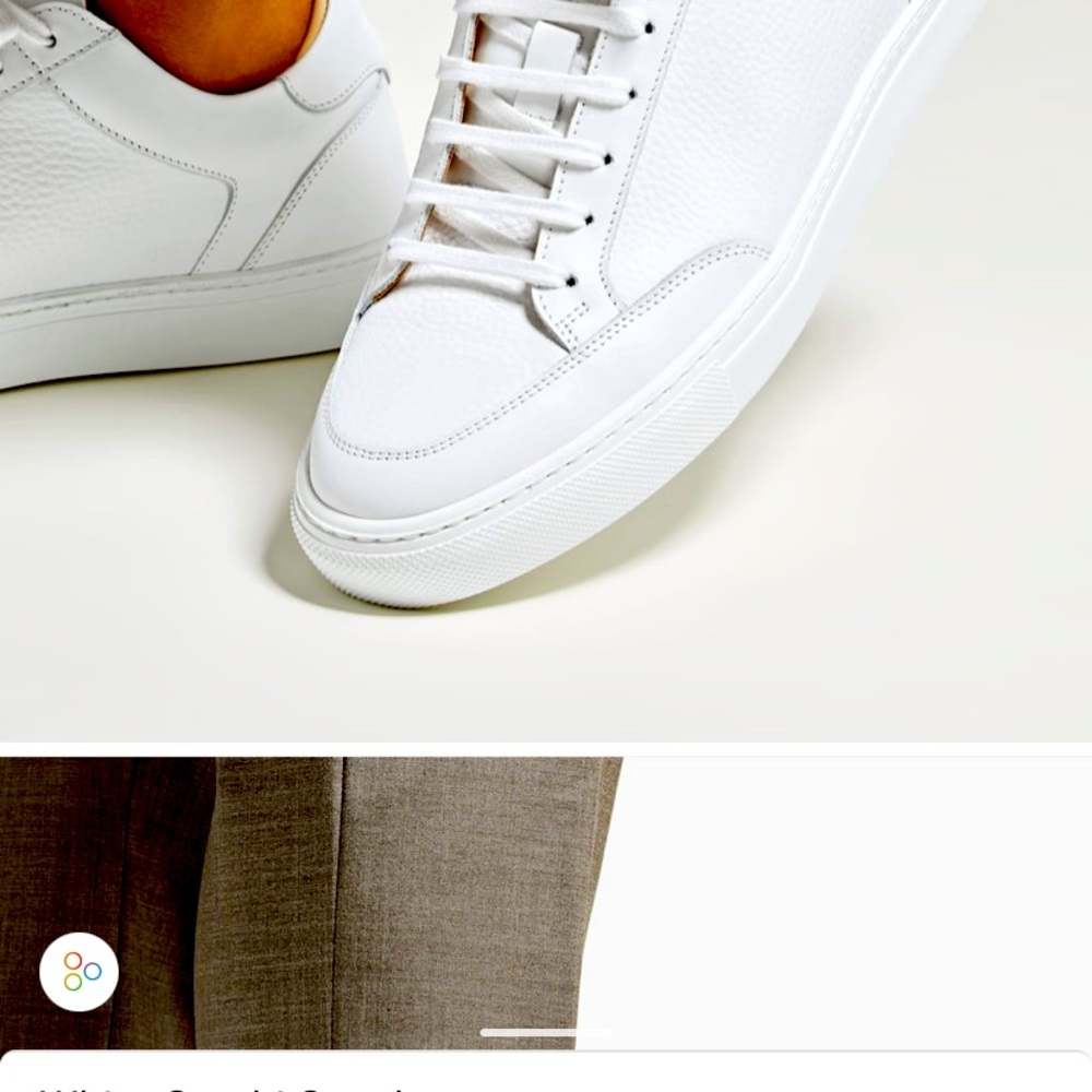 NWT never worn white sneakers